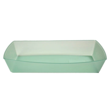G.E.T. Enterprises Polypropylene Food Tray, Green, 48/Case - 6"