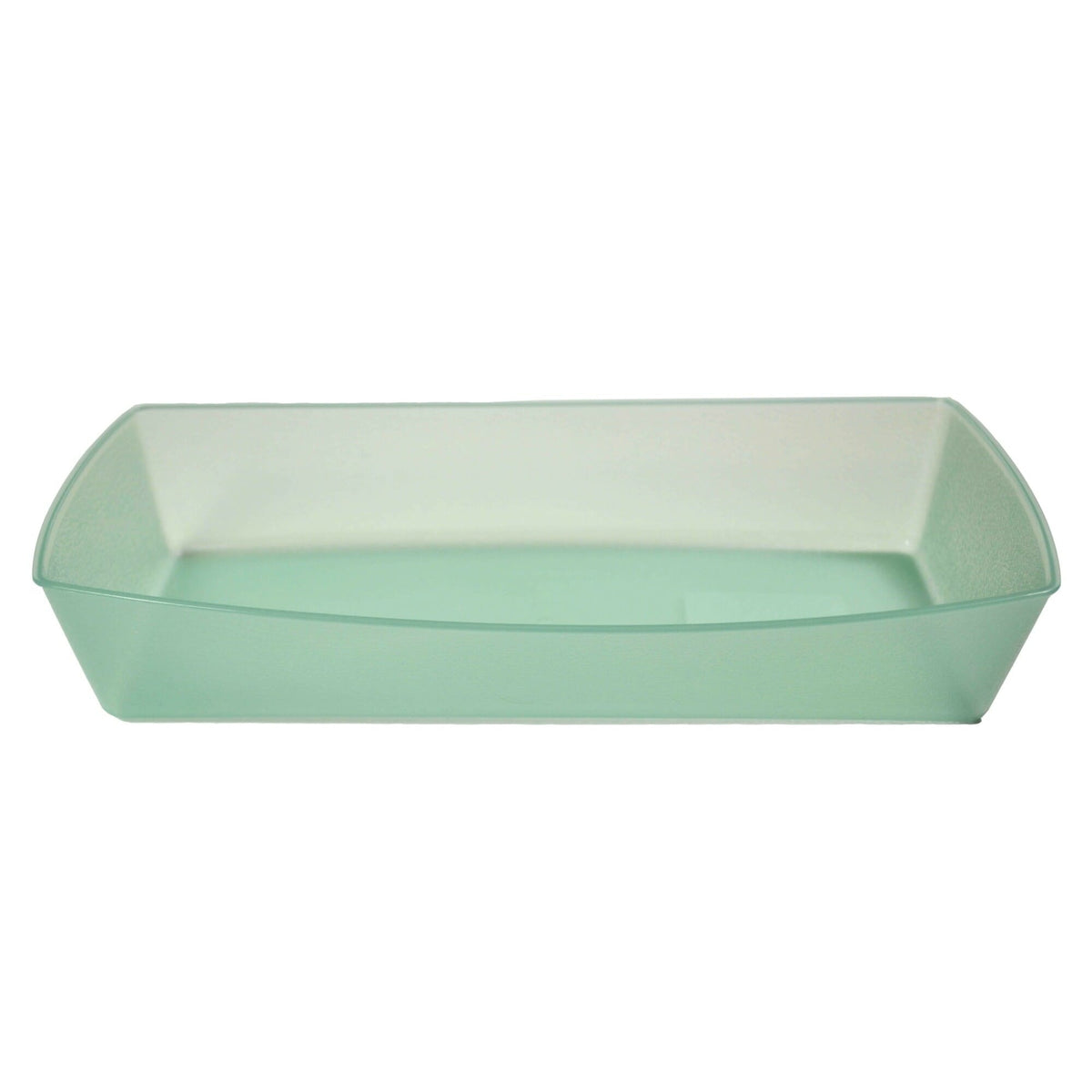 G.E.T. Enterprises Polypropylene Food Tray, Green, 48/Case - 8"