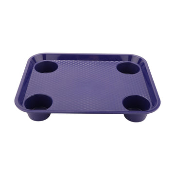 G.E.T. Enterprises FT-20 Polypropylene Food Tray, 14" x 17" - Blue