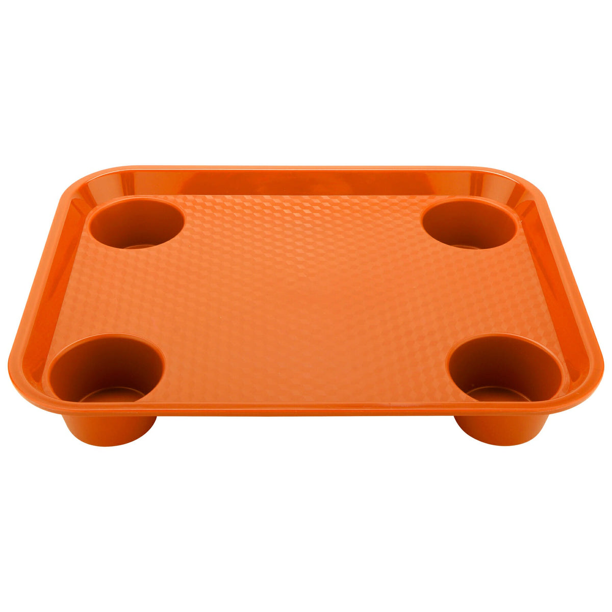 G.E.T. Enterprises FT-20 Polypropylene Food Tray, 14" x 17" - Orange