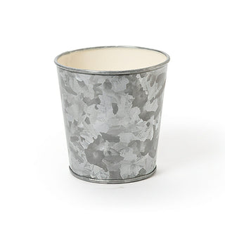 G.E.T. Enterprises GC-35-GG/IV Galvanized Metal Fry Cup, 14.5 oz., Silver - Default Title