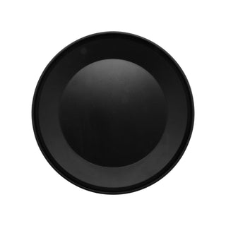 G.E.T. Enterprises HCR-97-BK Polypropylene Base, 9 1/2" Diameter, Black, 12/Pack - Default Title