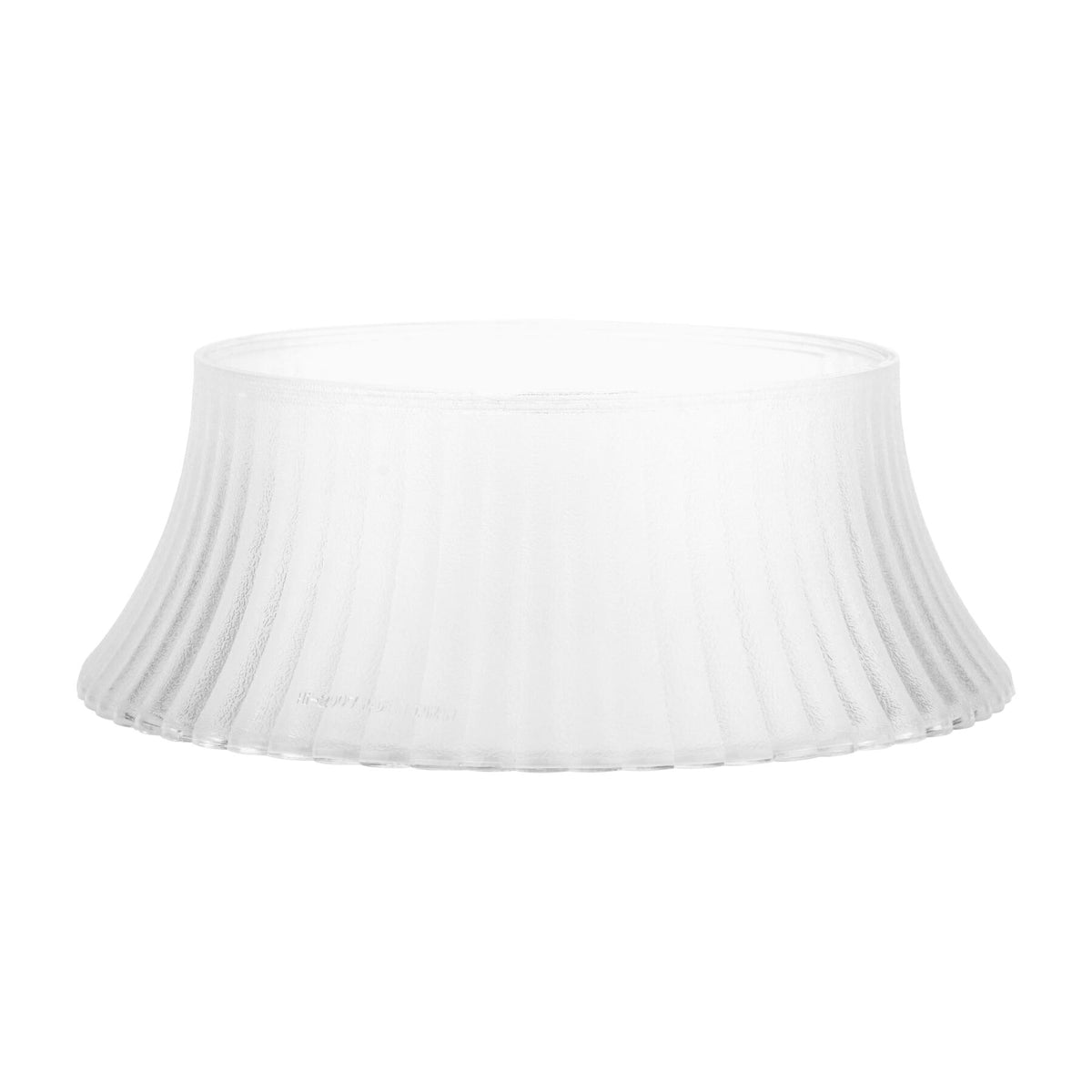 G.E.T. Enterprises HI-2007-CL Polycarbonate Pedestal, 3 1/4" High, Clear, 6/Case - photo 2