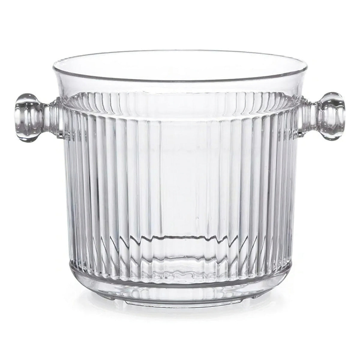 G.E.T. Enterprises HI-2015-CL Plastic Ice Bucket, 2.5 qt., Clear, 6/Case - Default Title