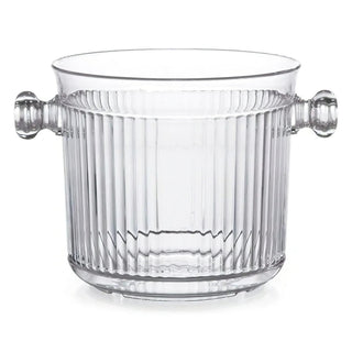G.E.T. Enterprises HI-2015-CL Plastic Ice Bucket, 2.5 qt., Clear, 6/Case - Default Title