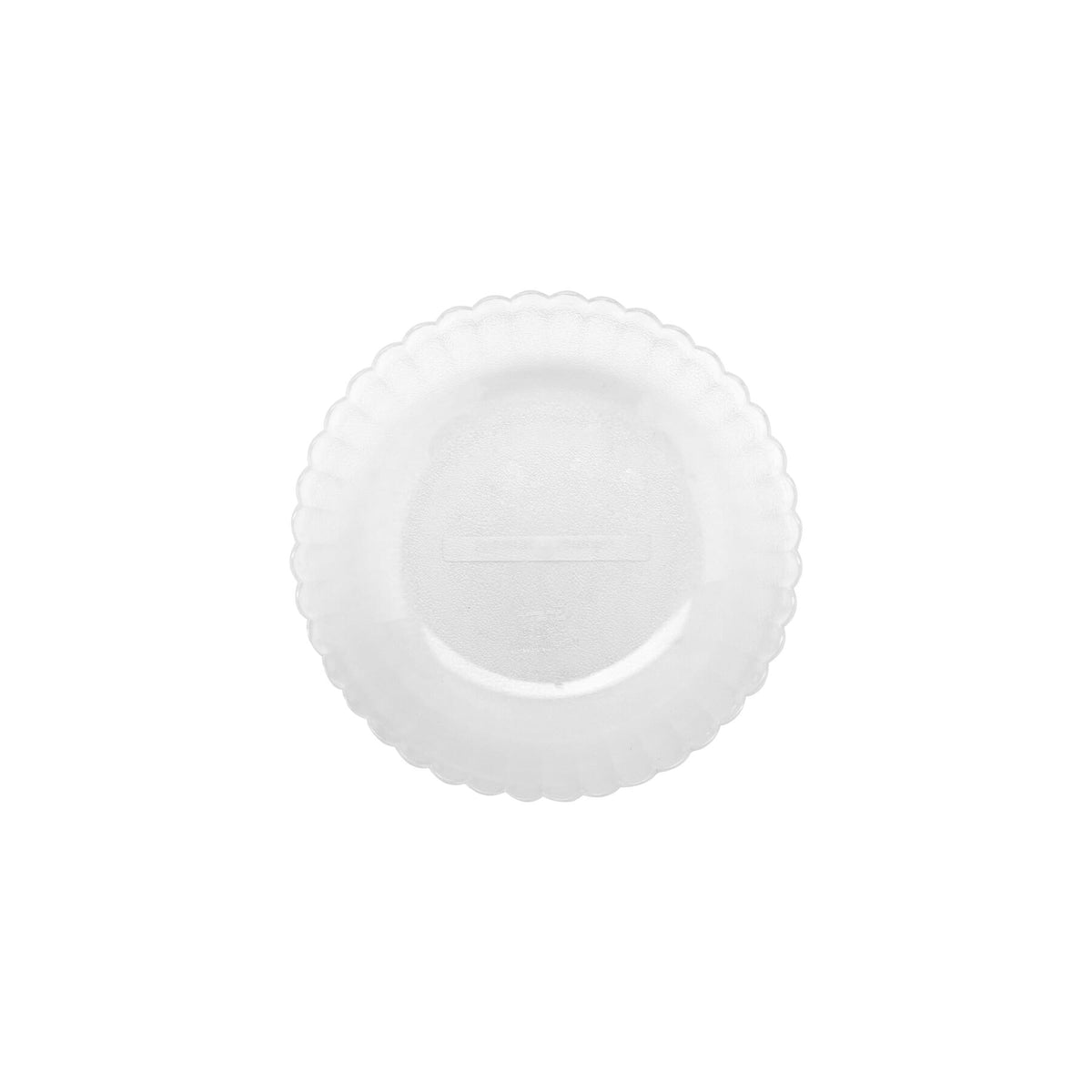 G.E.T. Enterprises HI-2019-CL Polycarbonate Plate, 6" Diameter, Clear, 24/Case - photo 2