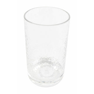 G.E.T. Enterprises HM-10HB-CL GET Hammered SAN Plastic Highball Glass, 10 oz., Clear, 24/Case - Default Title