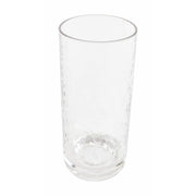 G.E.T. Enterprises GET Hammered SAN Plastic Cooler Glass, Clear, 24/Case - 16 oz.