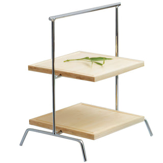 G.E.T. Enterprises IR-408C Metal Riser, 12" x 15 3/4", Silver - Default Title