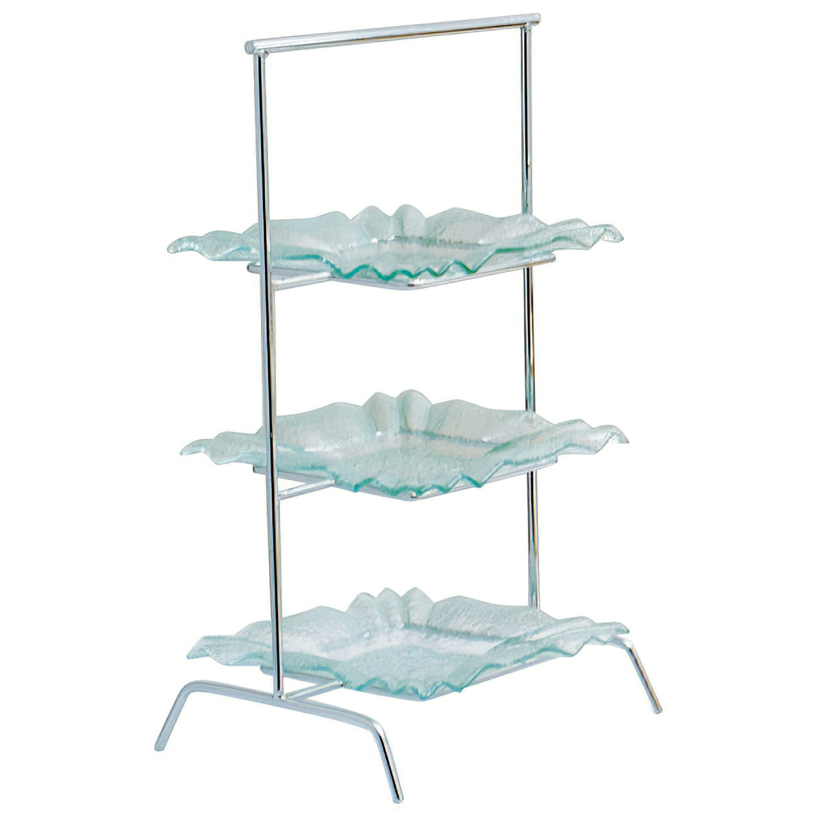 G.E.T. Enterprises Metal Riser, 12" x 15 3/4" - Silver