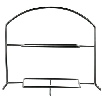 G.E.T. Enterprises IR-611B Metal Table Riser, 6" x 15", Black - Default Title
