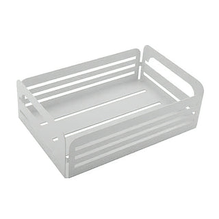 G.E.T. Enterprises IR-722-W Steel Organizer, 8 3/4" x 12 1/2", White - Default Title