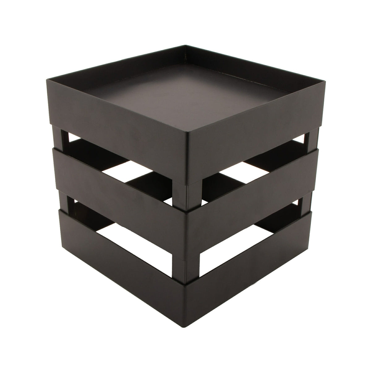 G.E.T. Enterprises IR-725 Steel Gray Riser, 8" x 8" - Metal Gray