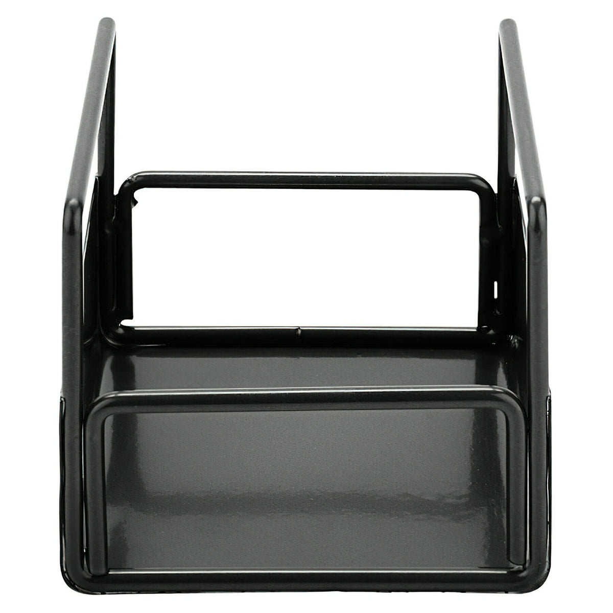 G.E.T. Enterprises IR-731-MG Metal Condiment Holder, 4" x 4", Black - photo 2