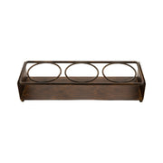 G.E.T. Enterprises IR-803 Iron Condiment Stand, 4 3/4" x 14 1/4", Brown - Default Title