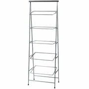 G.E.T. Enterprises Powder Coated Iron Stand, Gray - 23 1/2"