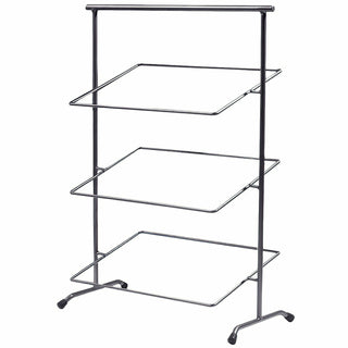G.E.T. Enterprises Powder Coated Iron Stand, Gray - 22"