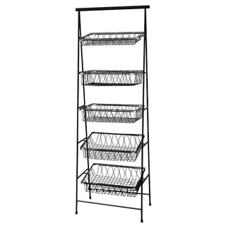 G.E.T. Enterprises IR-951 Metal Stand, 23 1/2" x 14" - Black