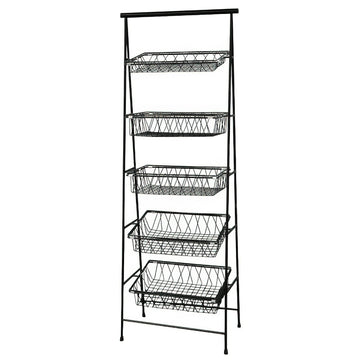G.E.T. Enterprises IR-951 Metal Stand, 23 1/2" x 14" - Black