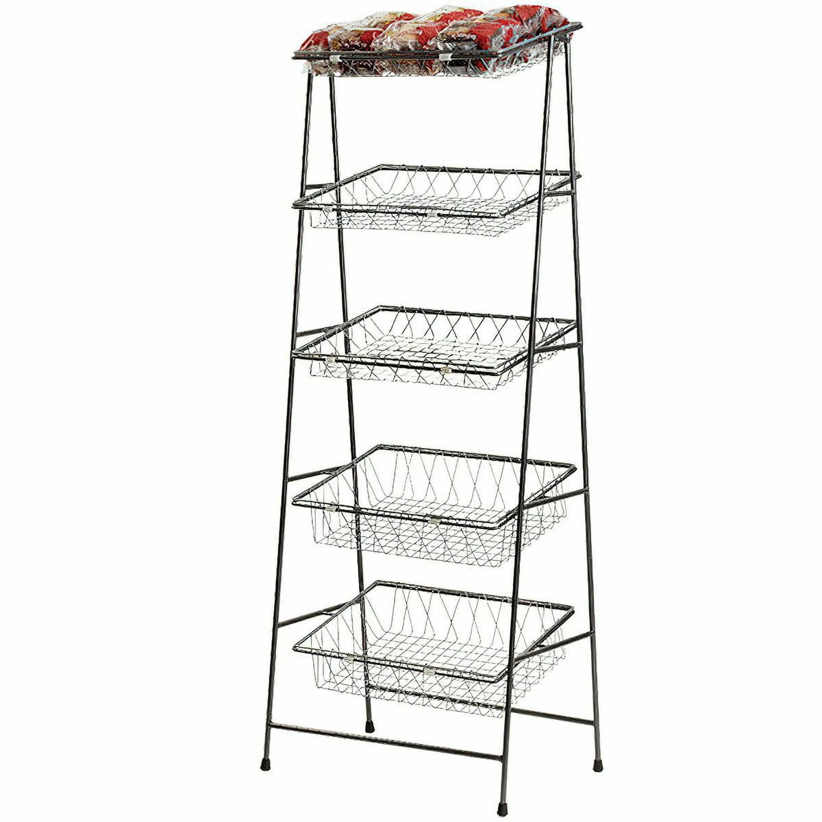 G.E.T. Enterprises Metal Stand, 14" x 23 1/2", Gray - IR-951-NOBAR-MG