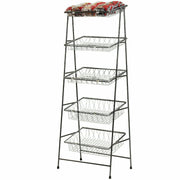 G.E.T. Enterprises Metal Stand, 14" x 23 1/2", Gray - IR-951T-NOBAR-MG