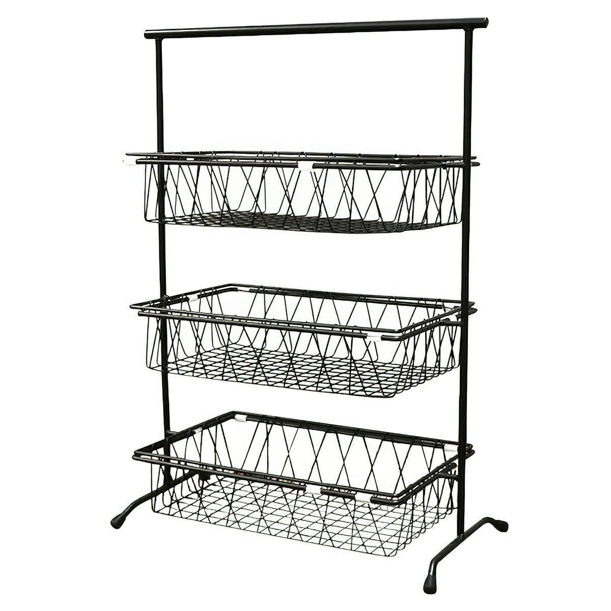 G.E.T. Enterprises IR-952-BK Metal Stand, 22 3/4" x 11", Black - Default Title