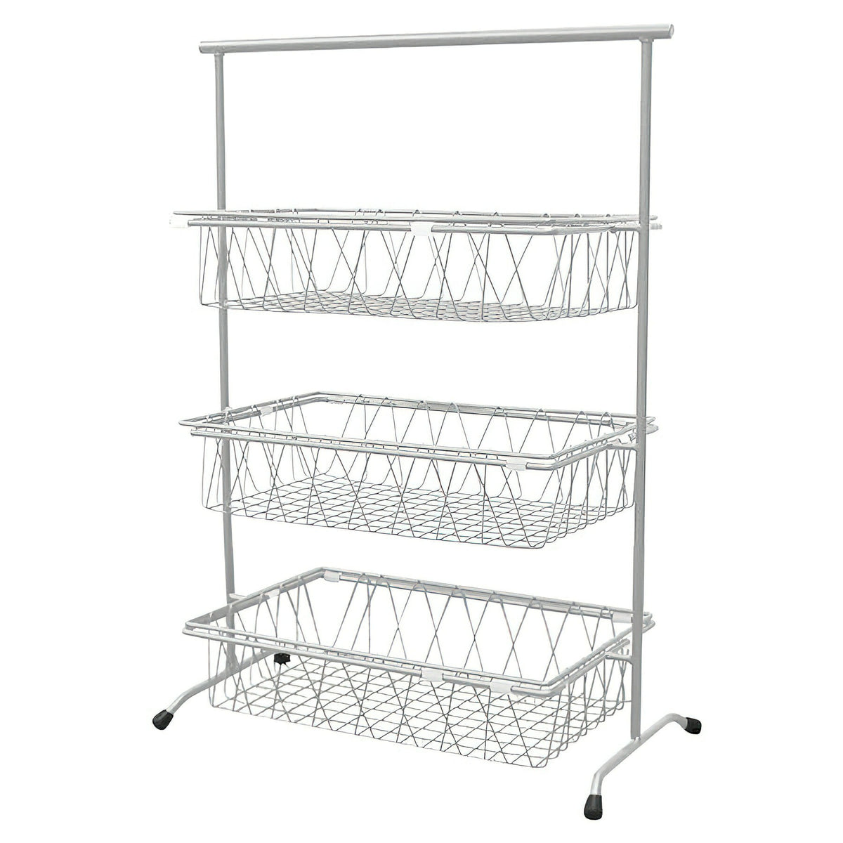 G.E.T. Enterprises IR-952-SV Metal Stand, 22 3/4" x 11", Silver - Default Title
