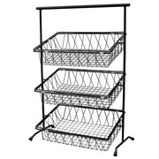 G.E.T. Enterprises IR-952T Metal Stand, 22 3/4" x 11" - Black