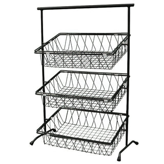 G.E.T. Enterprises IR-952T Metal Stand, 22 3/4" x 11" - Black