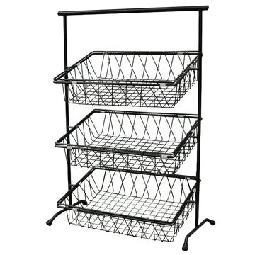 G.E.T. Enterprises IR-952T Metal Stand, 22 3/4" x 11" - Black