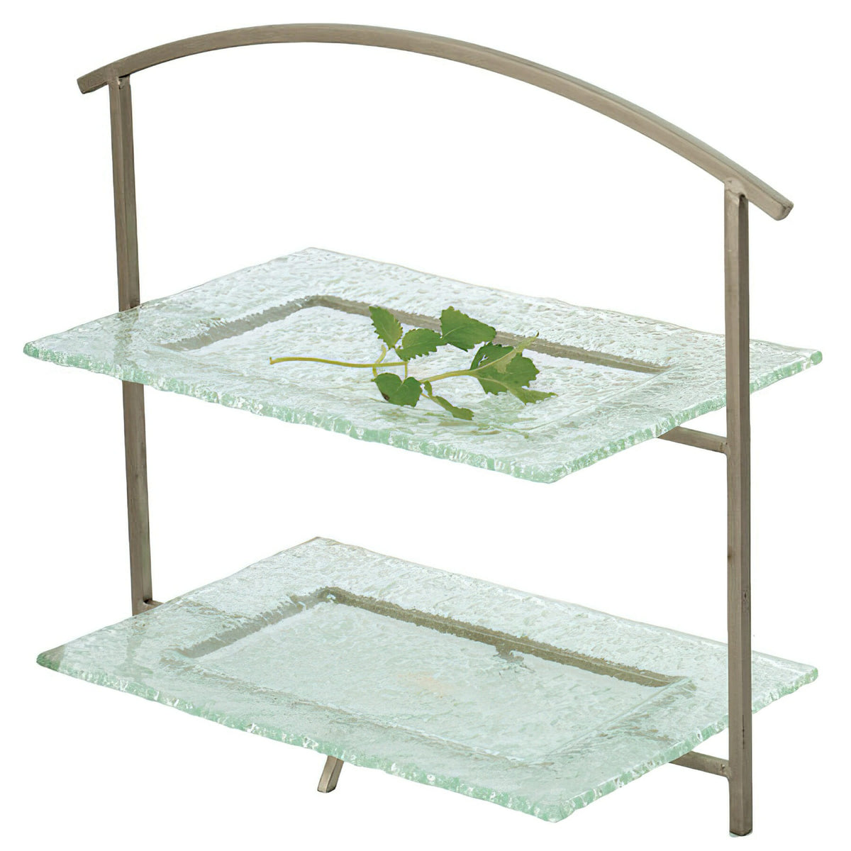 G.E.T. Enterprises IRC-1008SC Metal Riser, 5 5/8" x 9 3/4", Silver - Default Title