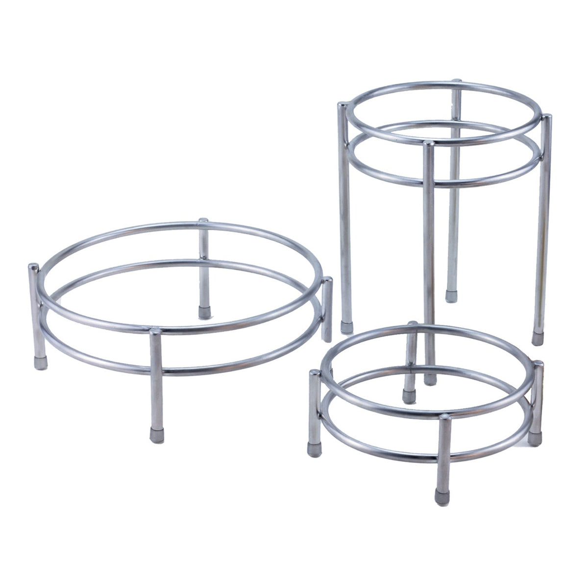 G.E.T. Enterprises IRS-07 Stainless Steel Riser, 7" Diameter, Silver - Default Title