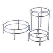 G.E.T. Enterprises IRS-08 Stainless Steel Riser, 7" Diameter, Silver - Default Title