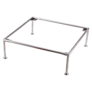 G.E.T. Enterprises IRS-10 Stainless Steel Riser, 12" x 12", Silver - Default Title