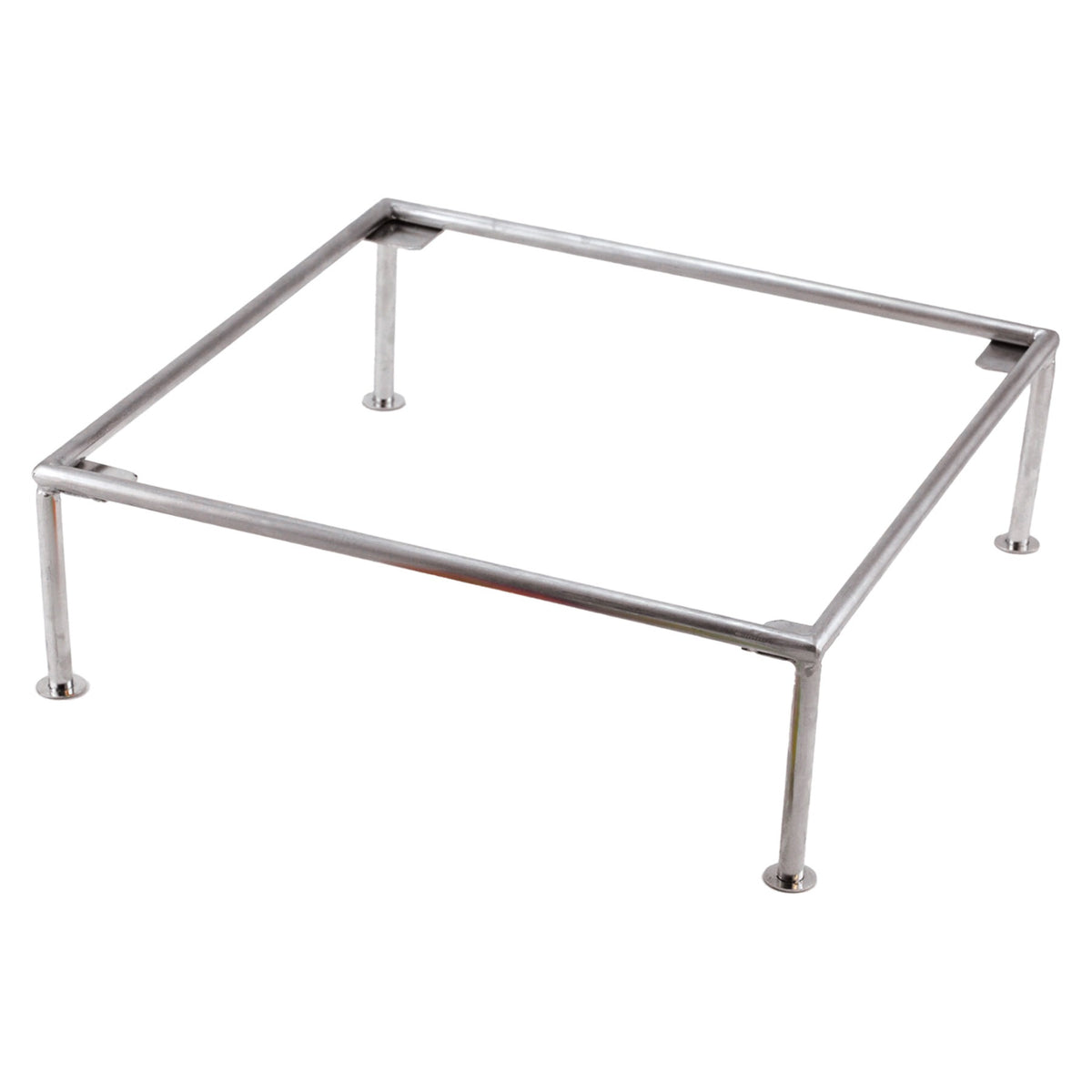 G.E.T. Enterprises IRS-10 Stainless Steel Riser, 12" x 12", Silver - Default Title