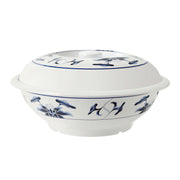 G.E.T. Enterprises KT-070-B GET Water Lily Melamine Bowl, 2.9375 qt., White, 12/Pack - Default Title