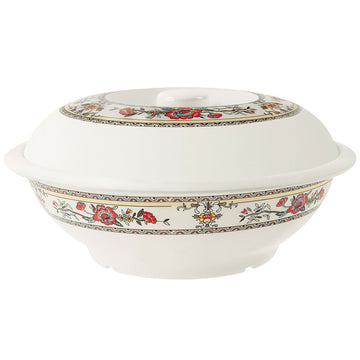 G.E.T. Enterprises KT-070-CG GET Garden Melamine Bowl, 2.9375 qt., White, 12/Pack - Default Title