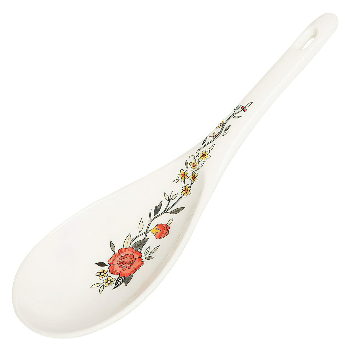 G.E.T. Enterprises KT-101-CG GET Garden Melamine Rice Ladle, 2 oz., White, 24/Case - Default Title