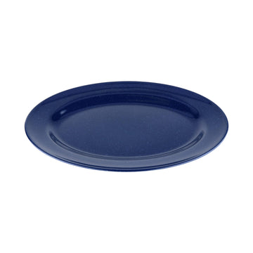 G.E.T. Enterprises M-4010-TB GET Texas Blue Melamine Platter, 12" x 16 1/4", 12/Case - Default Title