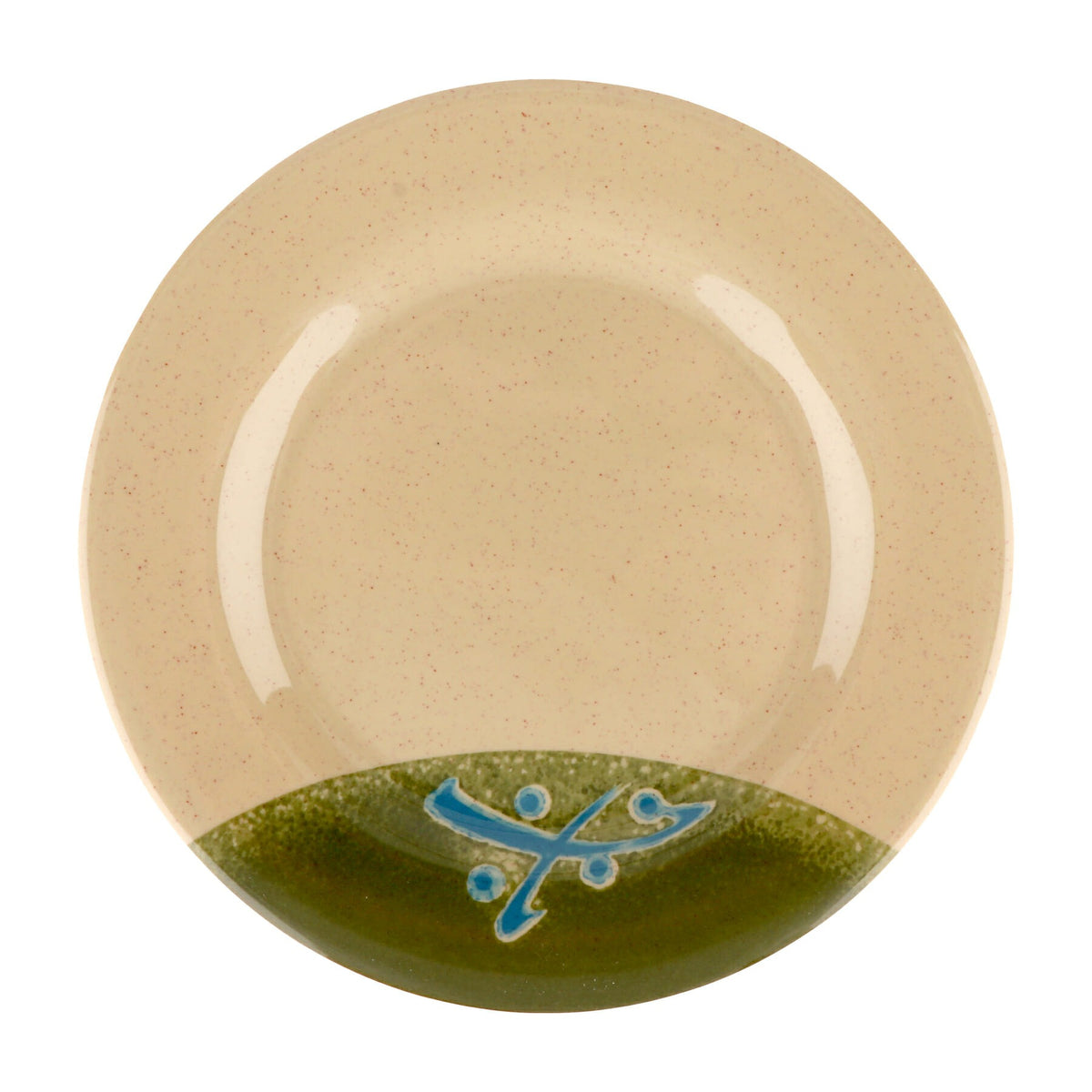 G.E.T. Enterprises M-5080-TD GET Japanese Traditional Melamine Plate, 9 1/2" Diameter, Beige, 12/Case - photo 2