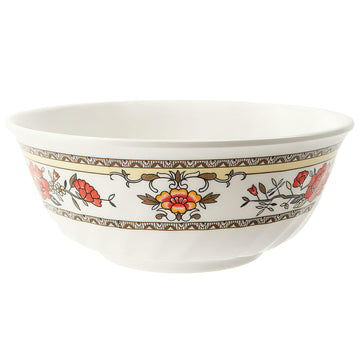 G.E.T. Enterprises M-609-CG GET Garden Melamine Bowl, 2.3 qt., White, 12/Pack - Default Title