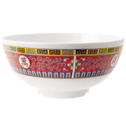 G.E.T. Enterprises M-707-L GET Dynasty Longevity Melamine Bowl, 1.25 qt., Red, 12/Case - Default Title