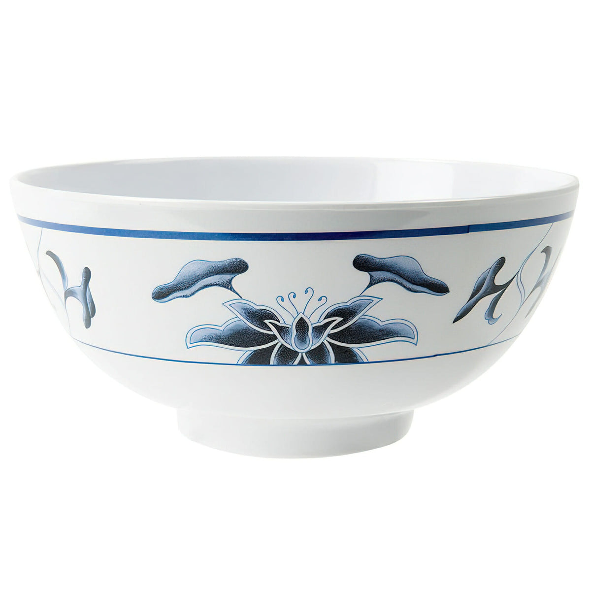 G.E.T. Enterprises GET Water Lily White Melamine Bowl, 12/Case - 9 oz.