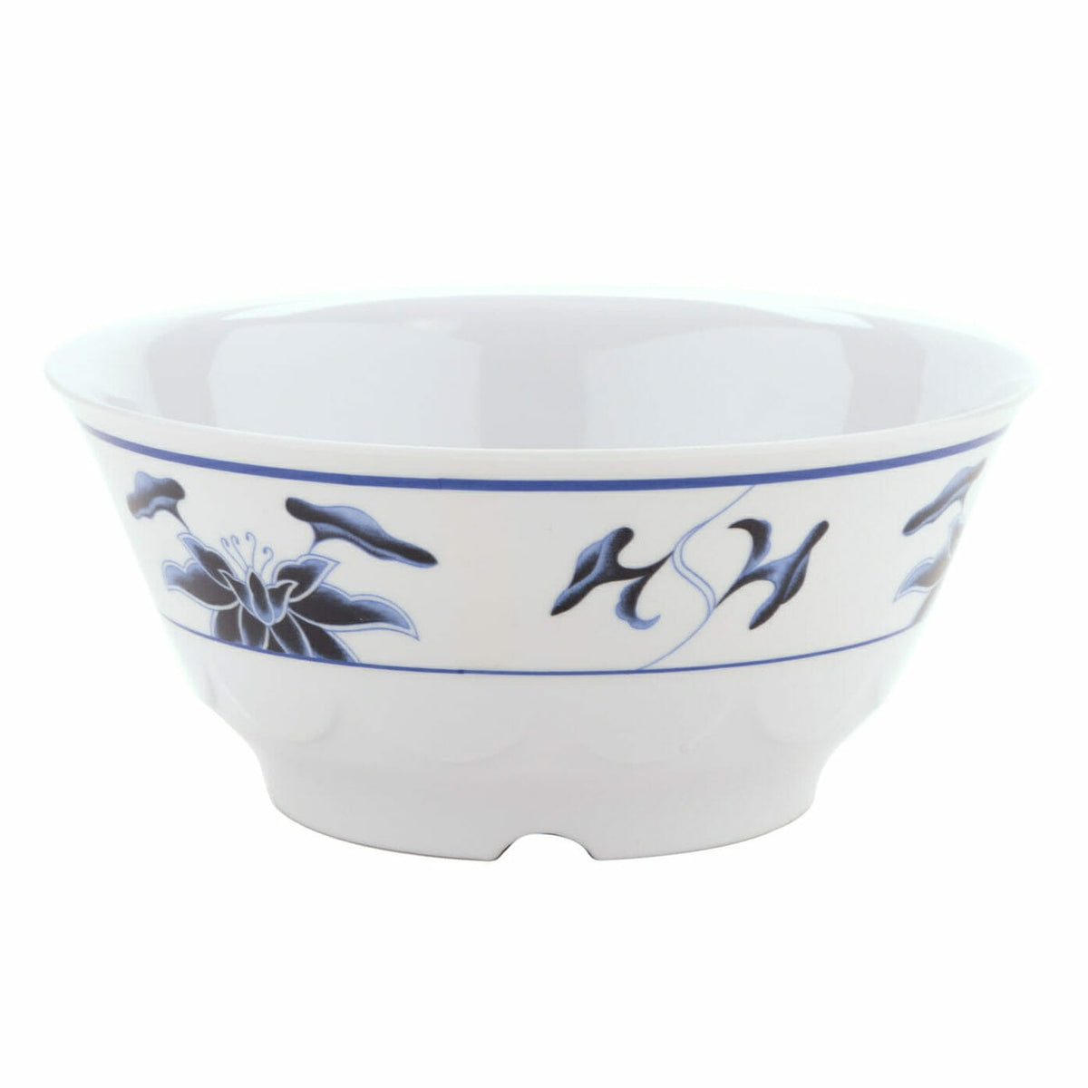 G.E.T. Enterprises M-807-B GET Water Lily Melamine Bowl, 32 oz., White, 12/Pack - Default Title