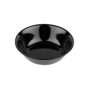 G.E.T. Enterprises M-810 GET Water Lily White Melamine Bowl, 16 oz., 12/Case - Black Elegance Black