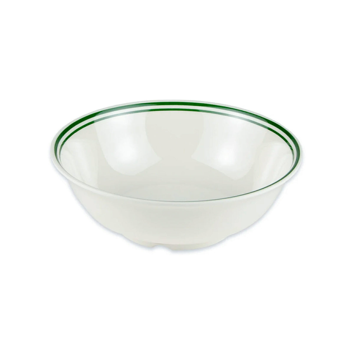 G.E.T. Enterprises M-811-EM GET Emerald Melamine Bowl, 32 oz., White, 12/Case - Default Title