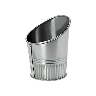 G.E.T. Enterprises MC-34-SS Fry Cup, 10 oz., Silver - Default Title