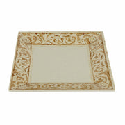 G.E.T. Enterprises ML-103-OL GET Olympia Melamine Plate, 8" x 8", Beige, 12/Case - Default Title