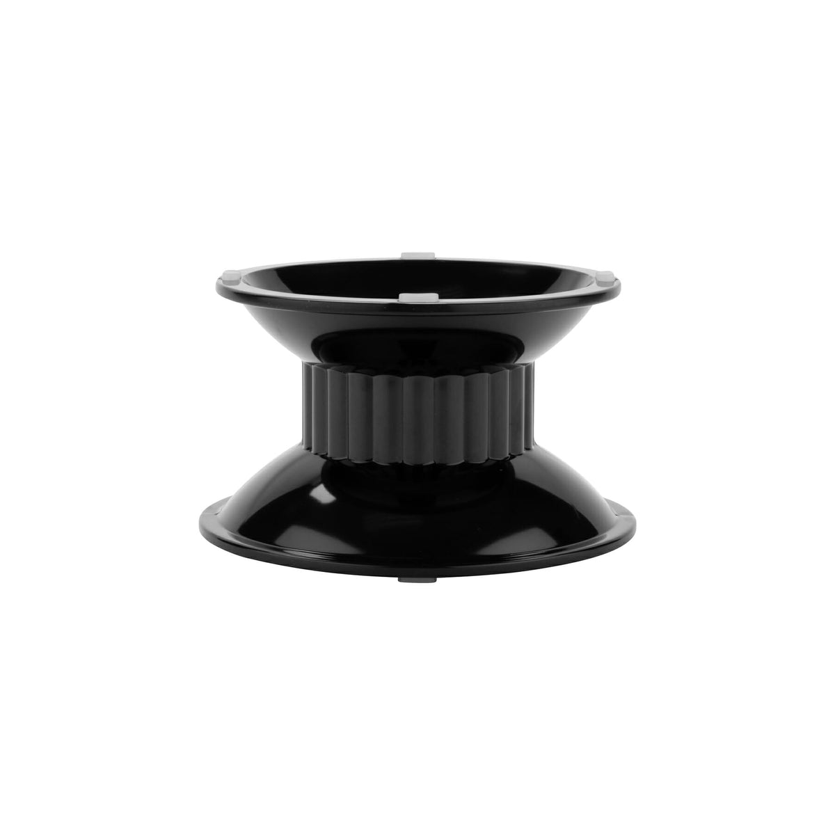 G.E.T. Enterprises ML-106-BK GET Melamine Pedestal, 6 9/10" Diameter, Black, 3/Case - photo 2