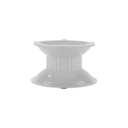G.E.T. Enterprises ML-106-W Melamine Pedestal, 6 7/8" Diameter, White, 3/Pack - photo 2